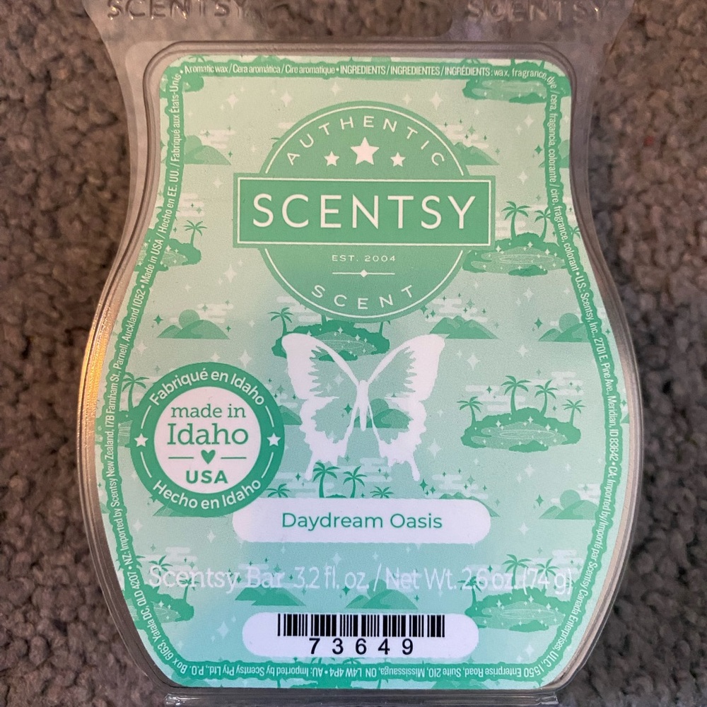 Scentsy Daydream Oasis Wax Bar